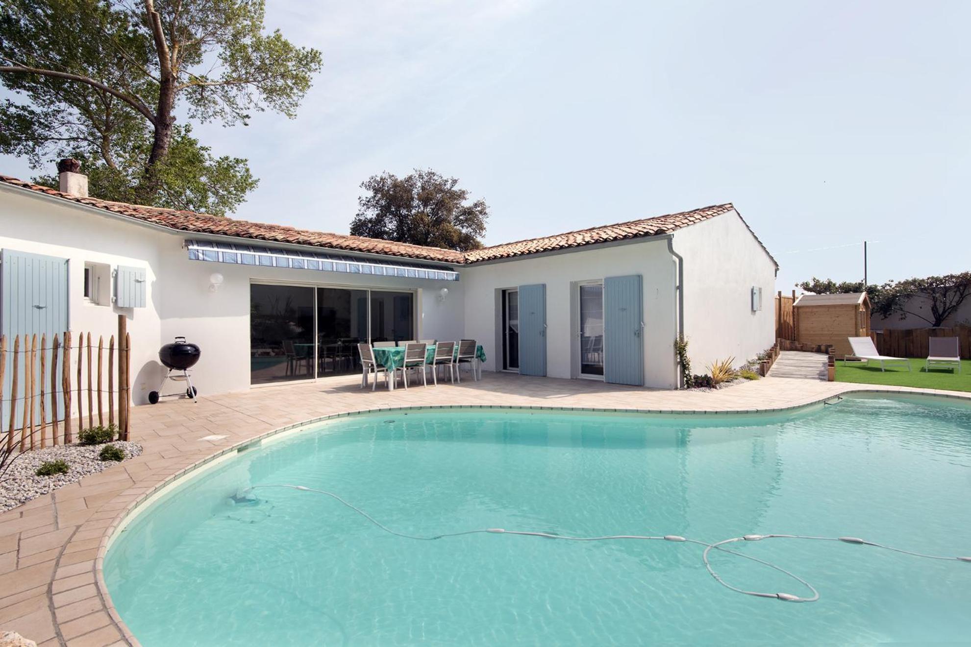 Tres Belle Villa Avec Piscine Le Bois-Plage-en-Ré Exteriör bild